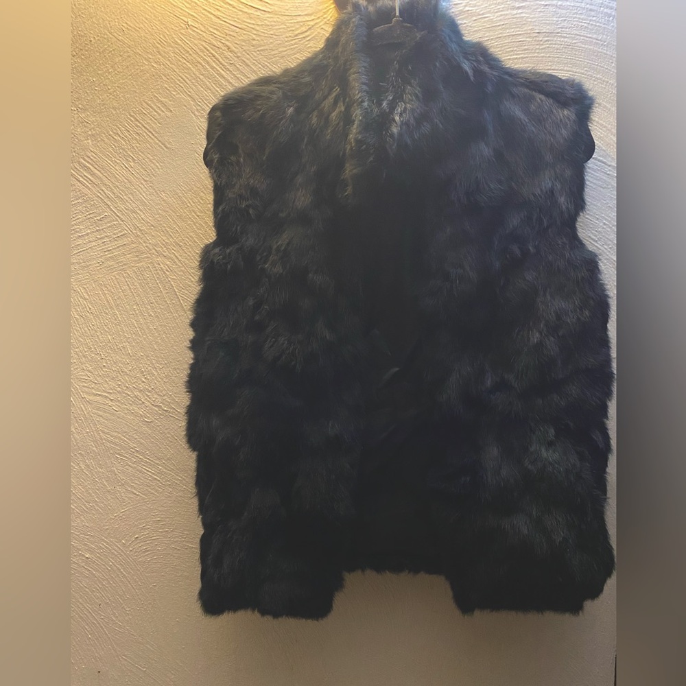 100% Rabbit Fur vest SAKS